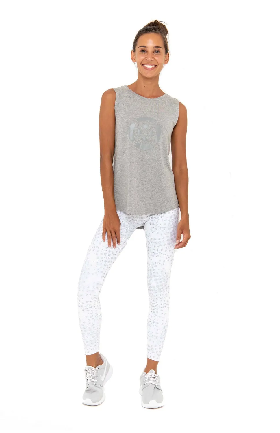 XO LOGO TANK // MISTY GREY